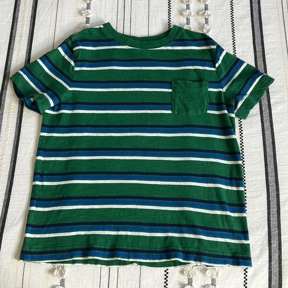Hanna andersson • organic cotton striped short sleeve tee - Picture 1 of 5